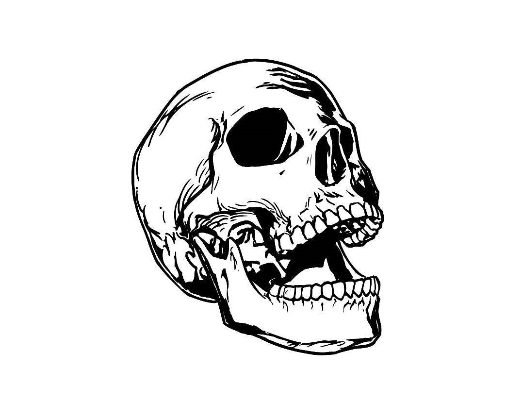 Memento Mori Sticker